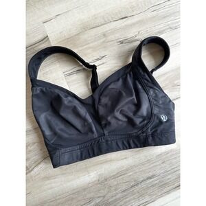 Lululemon black camo mesh bra 32DD
